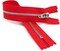 #4.5 Aluminum Jeans/Pants Atom Red Medium Weight YKK Zippers - Color: Atom Red #820 - Choose Your Length - Made in The United States (1 Zipper Per Pack) (7" Inches)